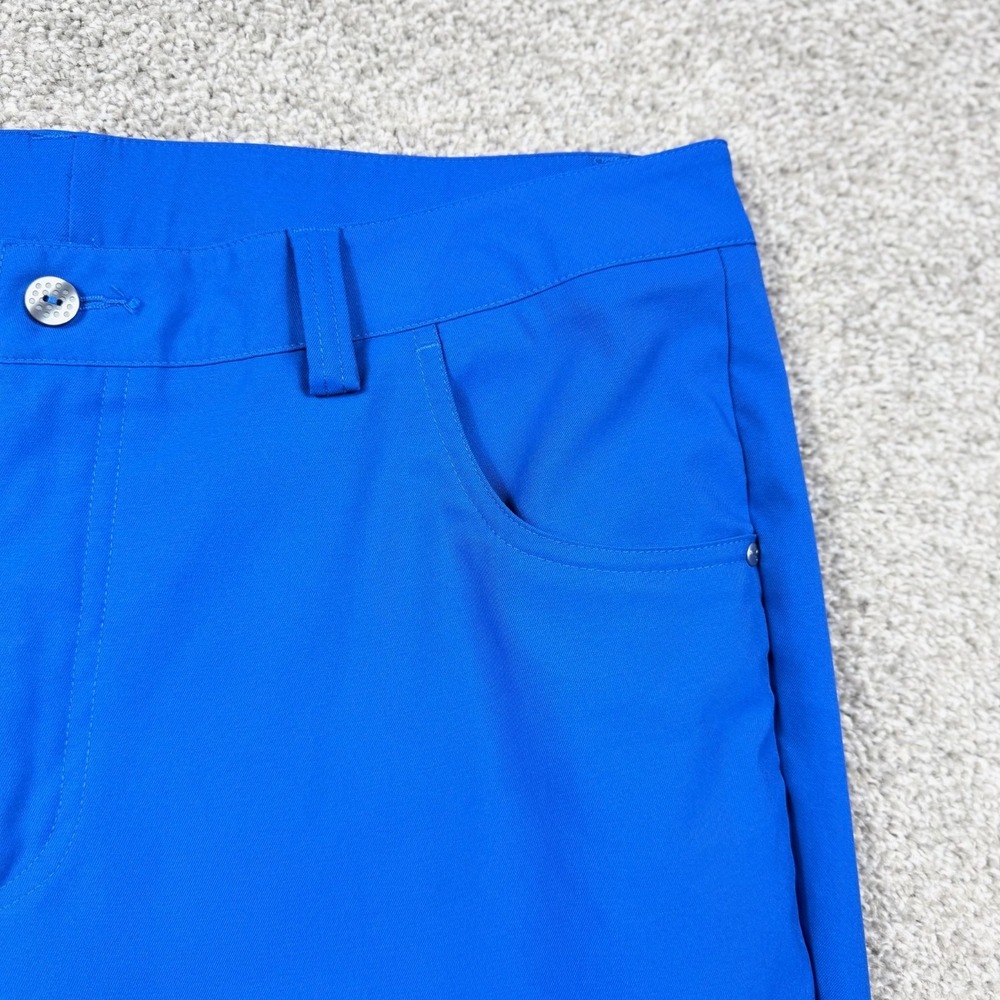 PUMA Golf Pants Men's 36x31Blue Performance Stretch 5 Pocket Straight Leg - Picture 8 of 12